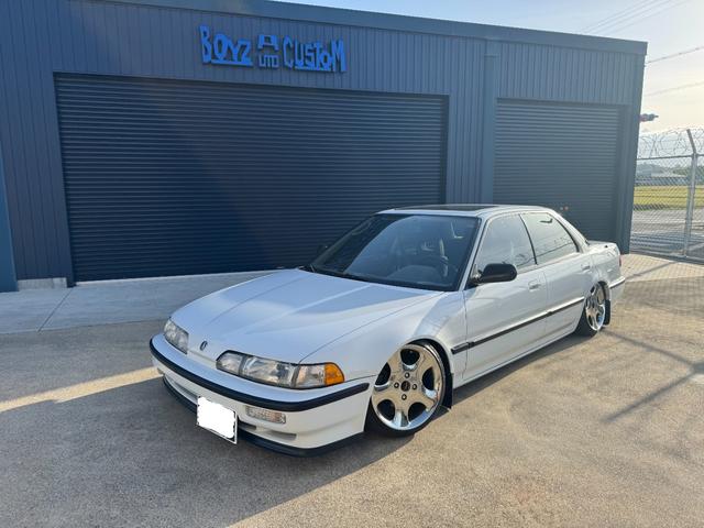 　ＡＣＵＲＡ　インテグラ　ＧＳ　リクローム済みエリート１６”ハイドロ２Ｐ２Ｂ　４アキューム　ステンレスマフラー　純正ムーンルーフ　５ＳＰＥＥＤハワイ登録車両