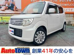 MRワゴンWit LS 禁煙車 WIt レザーシート HIDライト 社外ケンウッドメモリーナビTV バックモニター USB端子 スマートキー プッシュスターター 革巻ハンドル CD再生 ベンチシート PVガラス 純正アルミ 中古車画像