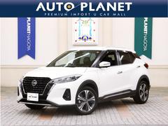 キックス X 禁煙車/ACC/衝突軽減B/ハーフ革S/ナビ/フルセグTV/B&360度カメラ/LEDヘッドライト/Bluetoothオーディオ/クリアランスソナー/オートライト/ルーフレール/ドアバイザー/1年保証 中古車画像