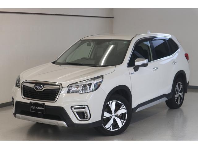 パールホワイトのフォレスター！ ＥＴＣ２．０・前後ドライブレコーダー装備！