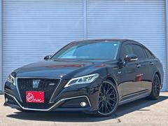 トヨタ　クラウンハイブリッド　ＲＳアドバンス　禁煙車　２０インチアルミ　ローダウン