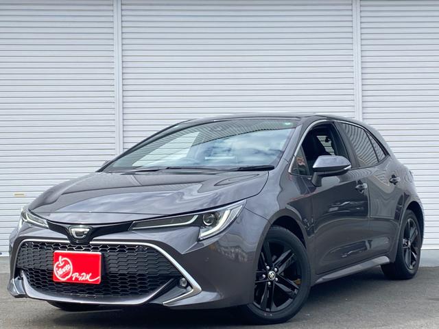 カローラスポーツ（トヨタ）Ｇ　スタイルパッケージ　ユーザー買取ワンオーナー　純正９インチディスプレイ　スマートキー　セーフティセンス　インテリジェントクリアランスソナー　ＬＥＤヘッド　合皮スポーティシート★ブラインド　　　スポットモニター 中古車画像