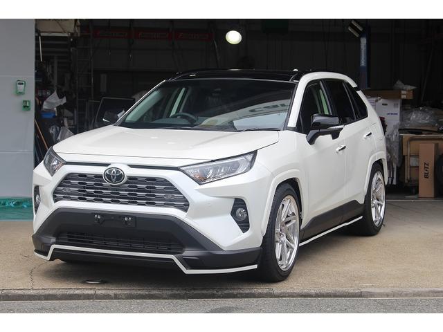 ＲＡＶ４ Ｘ　２ＷＤ　新車フォルテフルエアロコンプリート　フォルテフルエアロ　フォルテオーバーフェンダー　チタン４本出しマフラー　ブリッツ車高調　ＷＯＲＫグノーシス２０インチ　フロアマット　ボディコーティング