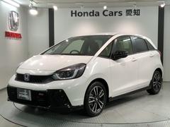 ホンダ　フィット　ｅ：ＨＥＶＲＳ　ＨｏｎｄａＳＥＮＳＩＮＧ新車保証試乗禁煙車　整備記録簿　盗難防止