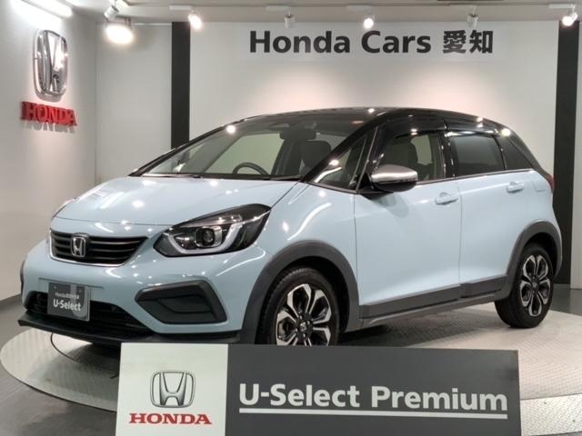 フィット(ホンダ) クロスター　ＨｏｎｄａＳＥＮＳＩＮＧ　２ト−ン　２年保証　スマ−トキ−　サイドエアバッグ　フルオートエアコン 中古車画像