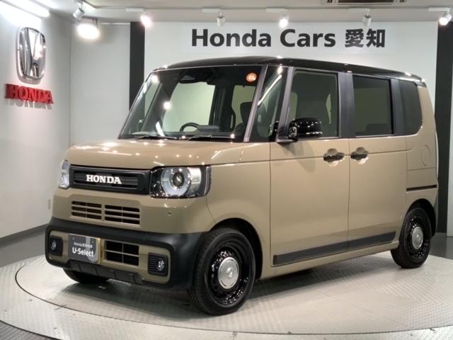 Ｎ－ＢＯＸジョイ ベースグレード　当社試乗車　新車保証継承　禁煙　２トーン　アクティブフェイスパッケージ　８インチナビＶＸＭ－２４５ＺＦＥｉ　Ｒカメラ　Ｂｌｕｅｔｏｏｔｈ　ＥＴＣ車載器　フロアカーペット　両側電動スライドドア（1枚目）