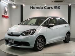 フィット e:HEVリュクス 禁煙試乗車 新車保証継承 ナビ Rカメラ ETC2.0 マルチビューカメラ BTaudio フルエグ サイドエアバッグ LEDライト 純正革シ-ト シ-トヒ-タ- フォグライト クルコン 純正アルミ 中古車画像