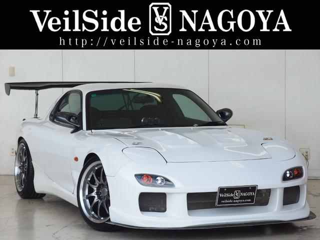 ＲＸ−７(マツダ) タイプＲＳ　社外Ｆ．Ｓ．Ｒエアロ　Ｆ．Ｒアンダーカバ　社外インタークーラ　車高調　ＲＡＹＳＥＮＧ１８ＡＷ　スリットロータ 中古車画像