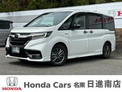 ホンダ　ステップワゴン　ハイブリッドモデューロＸホンダセンシング　ギャザズナビ　マルチビューカメラシステム　トリプルゾーンコントロール