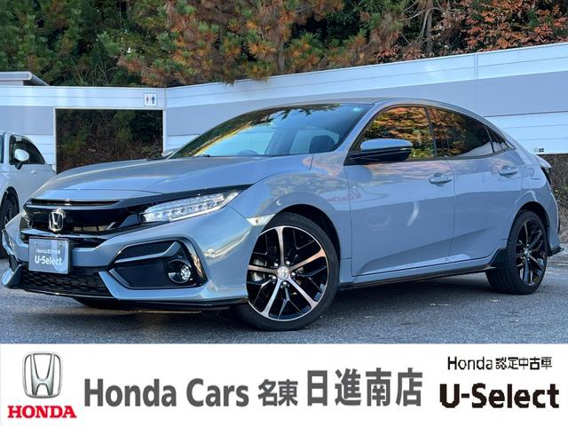 シビック(ホンダ) ハッチバック　ギャザズナビ／センシング／シートヒーター／禁煙車／運転席助手席パワーシート／コンビシート／ブラインドスポット／純正１８ＡＷ／ＬＥＤヘッドライト／オートリトラミラー／電子パーキング／スマートキー 中古車画像