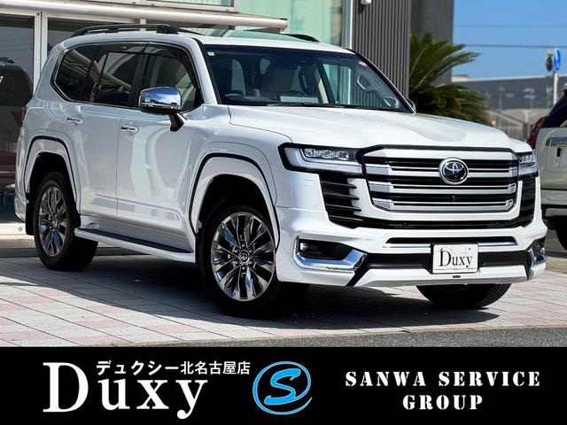 ランドクルーザー(トヨタ) ZX モデリスタエアロ(F/S/R) JBLプレミアムサウンド リアエンターテイメント タイヤ空気圧警報システム リア電動デフロック ルーフレール ムーンルーフ マルチテレインモニター ベージュレザーシート 中古車画像