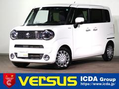 ワゴンRスマイル ハイブリッドX 禁煙車/社外ナビ/バックカメラ/ブルートゥース/CD・DVD/ETC車載器/衝突軽減ブレーキ/インテリキー/LEDオートライト/クリアランスソナー/シートヒーター/両側パワースライドドア/レンタアップ 中古車画像