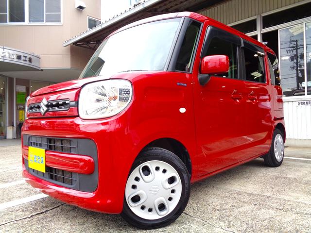 安心安全！全車グー鑑定検査済み！全車ＯＢＤ診断済み！ 発進時にモーターのみで走行できるマイルドハイブリッドを搭載のスペーシア！