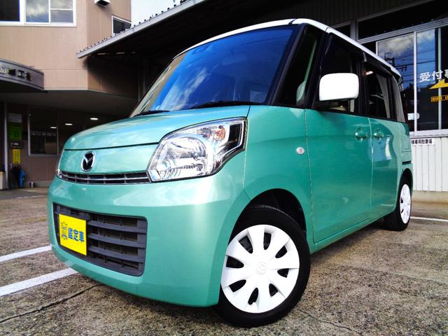 フレアワゴン(マツダ) ＸＳ　レーダーブレーキサポート　ナビＴＶ　ＤＶＤ再生可能　Ｂｌｕｅｔｏｏｔｈ　ＵＳＢ入力　バックカメラ　ＥＴＣ　パワースライドドア　アイドリングストップ　スマートキー　プッシュスタート　禁煙車　整備・保証付 中古車画像