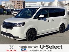 ステップワゴン e:HEVスパーダ 2年間 走行距離無制限 保証付 禁煙車 ワンオーナー 11.4インチインターナビ フルセグTV BTA Wエアコン 全周囲カメラ オットマン 前後ドラレコ ETC 電動テールゲート クルコン 中古車画像