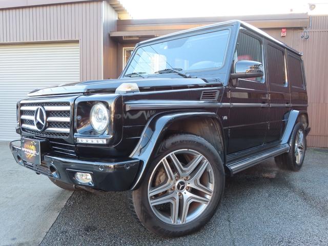 Ｇクラス（ゲレンデヴァーゲン）(メルセデス・ベンツ) Ｇ５５０　ナイトエディション　ナイトエディション　限定車　レッドレザーシート　左ハンドル　ディーラー車 中古車画像