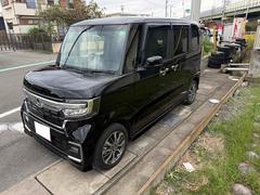 N-BOXカスタム L ETC バックカメラ 両側スライド・片側電動 ナビ TV クリアランスソナー オートクルーズコントロール レーンアシスト 衝突被害軽減システム オートライト LEDヘッドランプ スマートキー 中古車画像