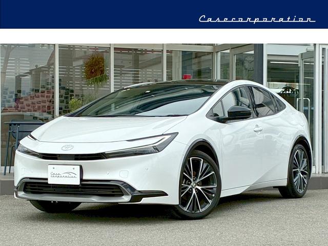 プリウス Ｚ　パノラマルーフ　パノラミックビューモニター　デジタルインナーミラー　純正１９インチＡＷ　１２，３インチディスプレイオーディオ　シートヒーター　ベンチレーション　ＬＥＤヘッドライト　クルーズコントロール（1枚目）