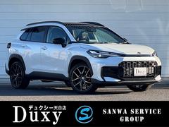 カローラクロス GRスポーツ 改良モデル 10.5型コネクトナビ GRレッドブレーキキャリパー パノラマルーフ アダプティブハイビーム パワーバックドア ステアリングヒーター PVM BSM ナノイーX ドラレコ前後 純正19AW 中古車画像