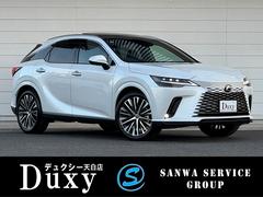 RX RX350h バージョンL 改良後モデル 14型コネクトナビ パノラマルーフ デジタルミラー ドラレコ前後 ヘッドアップディスプレイ アドバンスパーク&ドライブ 後席電動リクライニング 空気圧センサー AC100V 純正21AW 中古車画像
