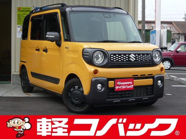 スペーシアギア(スズキ) ハイブリッドＸＺ　ツートン４ＷＤ／グー故障診断済／両側電動スライド／禁煙／８型ナビＴＶ／Ｂｌｕｅｔｏ 中古車画像