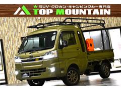 ダイハツ　ハイゼットトラック　ジャンボＳＡＩＩＩｔ　切替４ＷＤ　リフトアップ　荷台ルーフキャリア