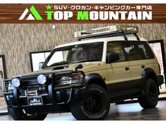 三菱　パジェロ　ワイド　エクシード　切替４ＷＤ　ベージュ全塗装