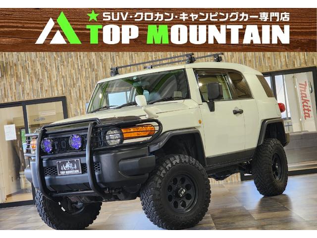 トヨタ ＦＪクルーザー カラーパッケージ　リフトアップ　ミッキートンプソン１６インチ　ＴＯＹＯマッドテレーン