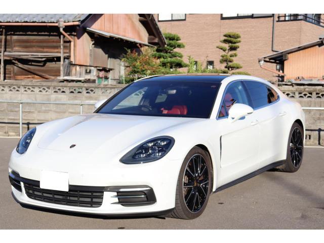 ４　エグゼクティブ　スポーツクロノ・スポーツエグゾースト・ＰＤＬＳヘッド・パノラマルーフ・赤×黒レザー・４ゾーンオートクライメート・イージークローザー・クレストエンボスヘッドレスト・純正２１ＡＷ・前後ドラレコ・ＥＴＣ