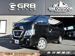 日産　ＮＶ３５０キャラバンバン　ロングプレミアムＧＸターボ　４ＷＤ　エマージェンシーブレーキ　ＳＤ地デジナビ