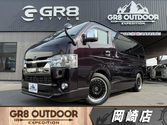 スーパーＧＬ　ダークプライムＩＩ　１７ｉｎアルミホイール／ローダウン／フルエアロ／フリップダウンモニター／ベッドキット／ＬＥＤヘッド／純正ナビ／セーフティセンス／パノラミックビューモニター／デジタルインナーミラー／キャンピングカー