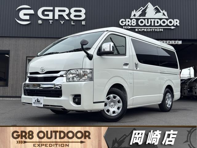 ハイエースワゴン(トヨタ) ＧＬ　新車未登録／４列１０人乗り／アルパイン後席モニター／アルパインディスプレイオーディオ／電動スライドドア／ＥＴＣ／パノラミックビューモニター／デジタルインナミラー／スマートキー／ＡＣ１００Ｖ 中古車画像