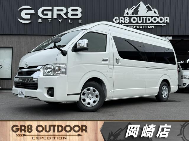 ハイエース（トヨタ）グランドキャビン　ファインテックツアラー　登録済み未使用車／キャプテンシート／ファインテックツアラー／４列１０人乗り　／アルパインＢＩＧ−Ｘ　／ 中古車画像