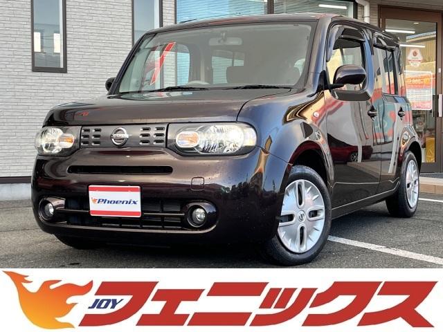 キューブ(日産) １５Ｘ　Ｖセレクション　マイキューブ　★純正ナビ★フルセグ★Ｂｌｕｅｔｏｏｔｈ★ＵＳＢ★ステアリング 中古車画像