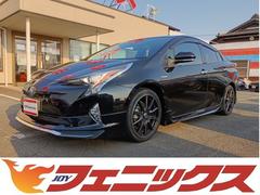 プリウス Aツーリングセレクション★モデリスタエアロ★純正9インチナビ ★フルセグTV★トヨタセーフティセンス★レーダークルーズコントロール★ブラックレザーシート★ヘッドアップディスプレイ★ブラインドスポットモニター★シートヒーター★LEDオートライト★フォグ★ 中古車画像