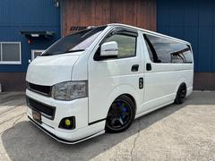 トヨタ　ハイエースバン　　フルカスタム車両　ＴＥ３７ＳＢ　ＢＲＩＤＥシート２脚