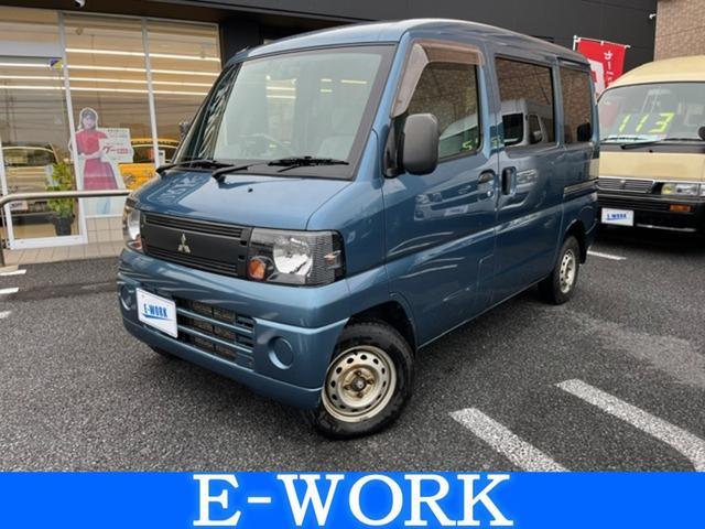 ミニキャブバン(三菱) ＣＬ　社外ポータブルナビ　ワンセグＴＶ　ＥＴＣ車載器　キーレス　両側スライドドア　４ＷＤ 中古車画像