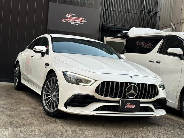 メルセデスＡＭＧ ＧＴ ４ドアクーペ ４３　４マチック＋　ライドコントロール＋パッケージ　純正ナビ