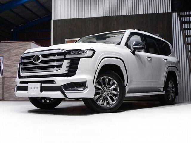 ランドクルーザー（トヨタ）ＺＸ　２５年モデル　　モデリスタフロント・フェンダ・リア・マフラー・トランスポイラー　リアエンターテイメント・ＪＢＬサウンド　クールＢＯＸ　電動リアデフロック　ルーフレール　空圧警告　寒冷地仕様 中古車画像