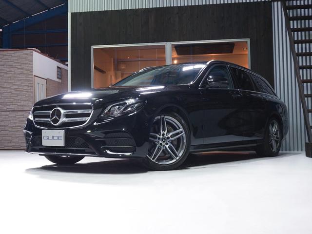 Ｅクラスステーションワゴン(メルセデス・ベンツ) Ｅ２２０ｄステーションワゴンアバンギルドＡＭＧライン　パノラマルーフ　１９インチ　黒革　全席ヒーター　３６０度カメラ　自動駐車　アダプティブクルーズ　ブラインドスポット　キープレーン　衝突軽減　アンビエントライト　ドラレコ前後　取説・記録簿・キー２個 中古車画像
