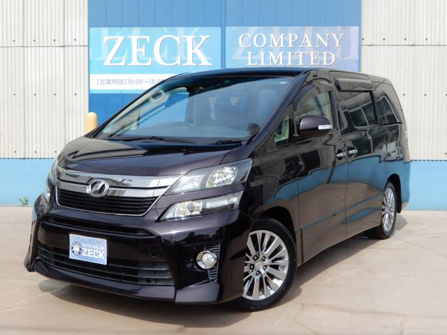 2.4Z ゴールデンアイズII 純正9インチナビ 後席フリップモニター 両側パワースライド パワーバックドア ハーフレザー バックモニター(1枚目)