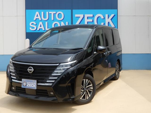 セレナ(日産) ハイウェイスターＶ　後席フリップモニター　１２．３インチナビ　プロパイロット　前後ドラレコ　アラウンドビューモニター　ブラインドモニター 中古車画像