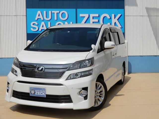 ２．４Ｚ　後席フリップモニター　両側パワースライド　ＳＤナビ　フルセグ　ブルートゥース　バックモニター　ディスチャージ　７人乗りオットマン