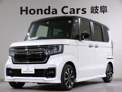 N-BOXカスタム L Bluetooth接続シートヒーター両側電動スライドドアドラレコETCインターナビフルセグTV純正アルミホイールスマートキー 両席電動スライドドア Pソナー 禁煙 サイドエアバッグ ナビTV リアカメ 中古車画像