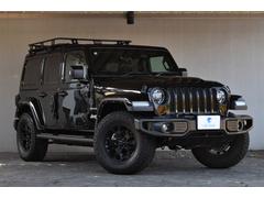 ジープ・ラングラーアンリミテッド サハラ ブラックレザー ジェプセン4本出しマフラー スミティルーフラック べストップサンライダー(ハードTOPあり) ルビコンホイール ジオランダXATタイヤ エルフォードフロントバンパー ドラレコ 中古車画像