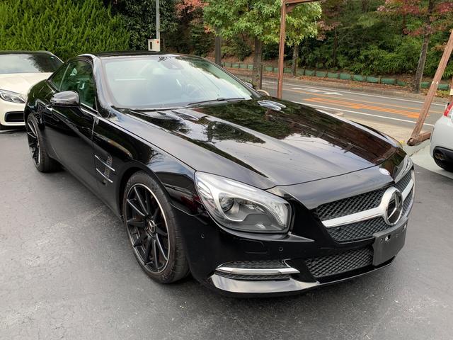 ＳＬ ＳＬ３５０　禁煙車　黒革　シートヒーター　１９インチＡＷ　純正ＨＤＤナビ　バックモニター　６ヶ月保証（1枚目）