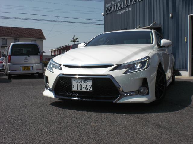 トヨタ マークｘプレミアム ｇ ｓエアロの中古車 車体価格1万円 14 平成26 年式 走行5 6万キロ 車体色パールホワイト 愛知県安城市橋目町茶臼１５２ １ ｃｅｎｔｒａｌ ｐｉｎｅの在庫 グーネット中古車