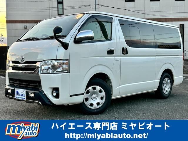 ５ドアバン２．８ディーゼルＴ　スーパーＧＬロング ＴＲＤフロントスポイラー純正フルセグナビ　フリップダウンモニター