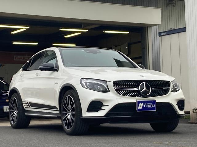 メルセデスＡＭＧ ＧＬＣ ＧＬＣ４３　４マチッククーペ　レザーエクスクルーシブパッケージ　ワンオーナー　サンルーフ　純正２０ＡＷ　パワーバックドア　デイライト　ＴＶコーディング　ＥＴＣ　ブルメスター　取扱説明書　ドライブレコーダー　レーダー