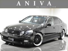 アリスト S300ベルテックスエディション 後期モデル/ブラックインテリア/20インチタイヤホイール/ローダウン/フルエアロ/LEDリング付インナーブラックヘッドライト/LEDテール/LEDイエローフォグ/クルコン/ドラレコ/ETC/キーレス 中古車画像